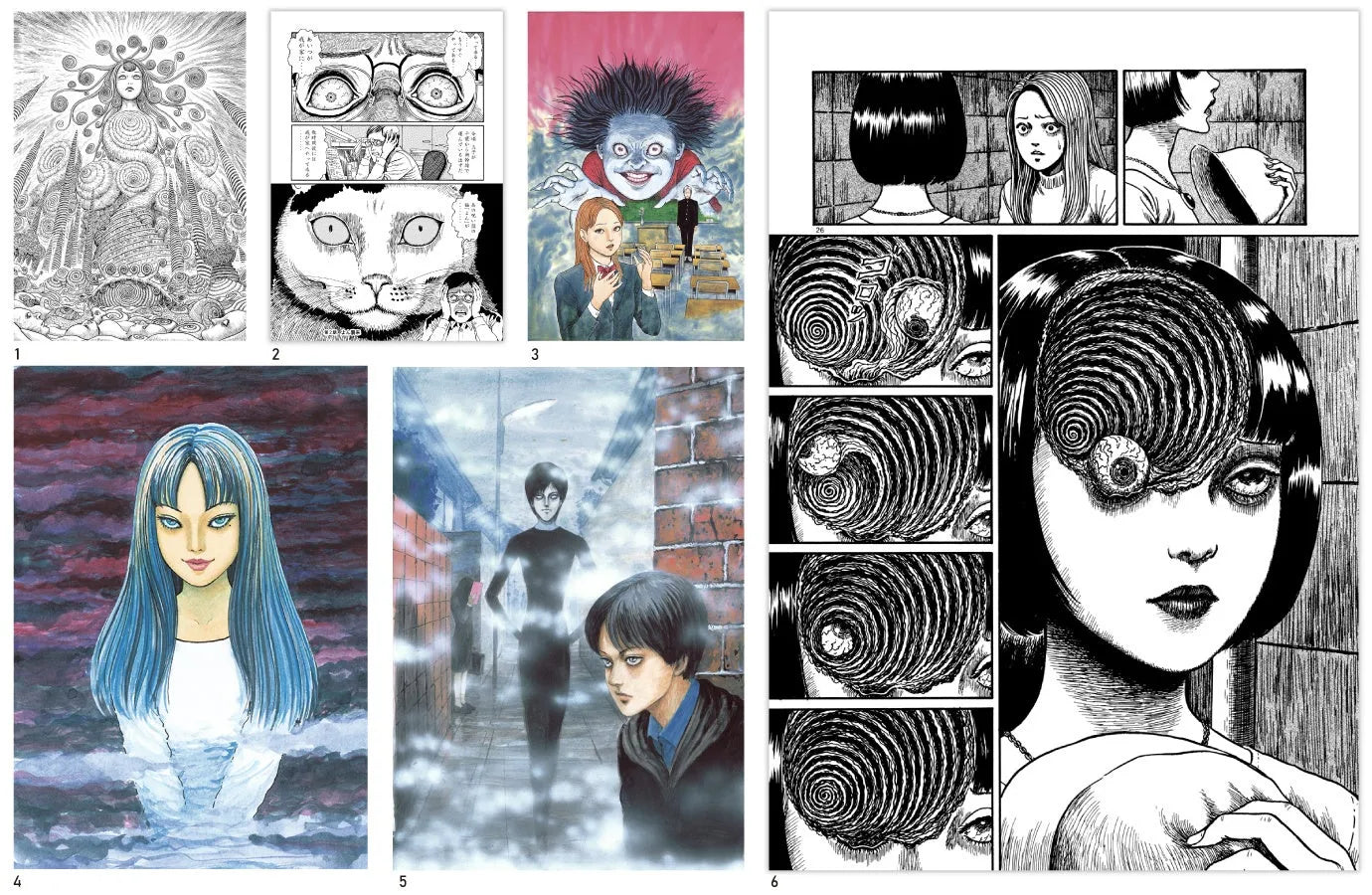 Junji Ito “誘惑“ Art Book